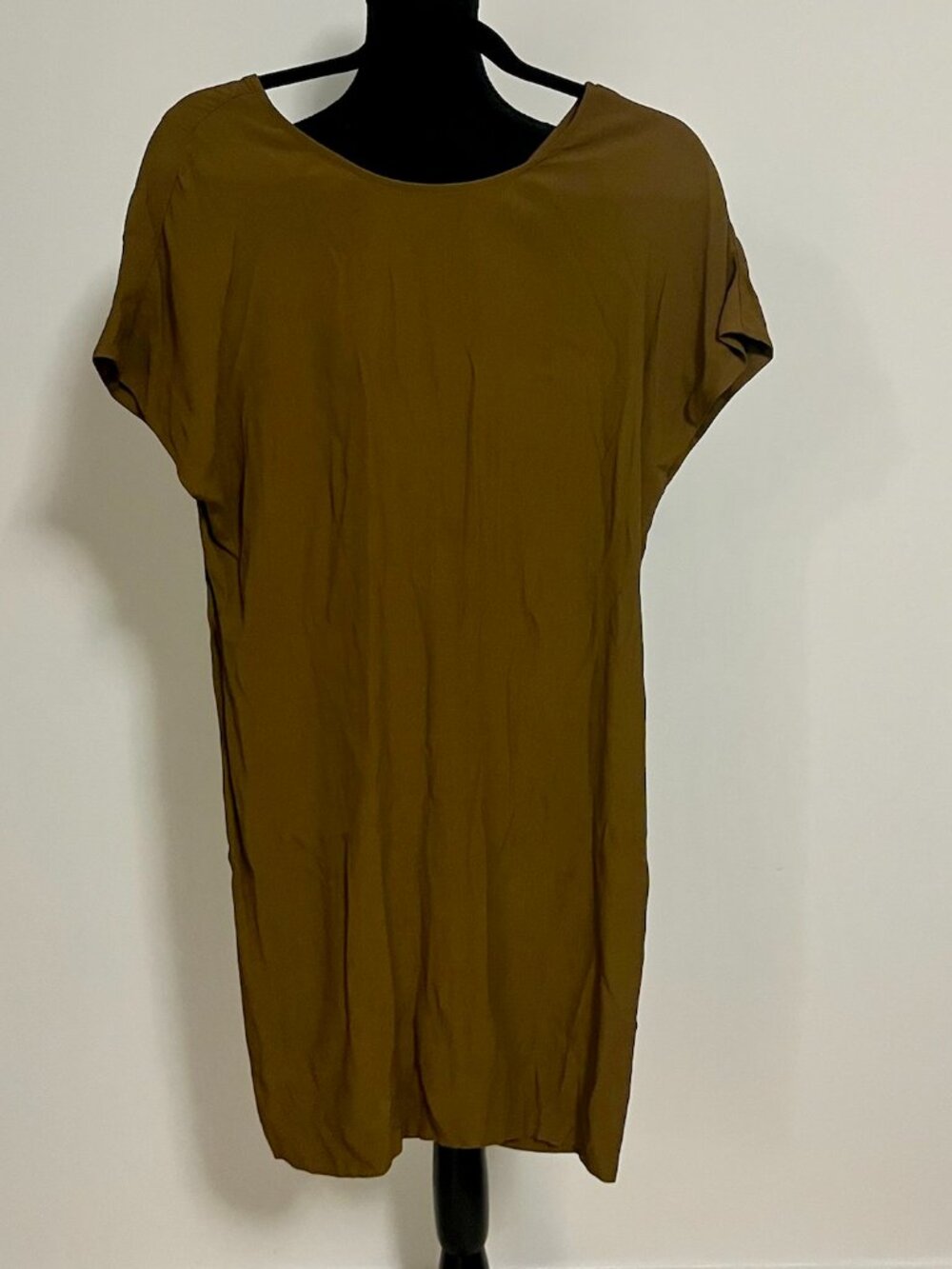 #239 Madewell Brown Short Sleeve Shift Dress